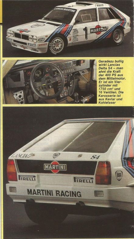 Lancia Delta S4.